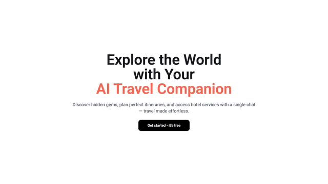 Travel Mate AI Assistant